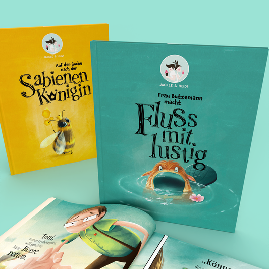 Jackle & Heidi Kinderbücher im Set