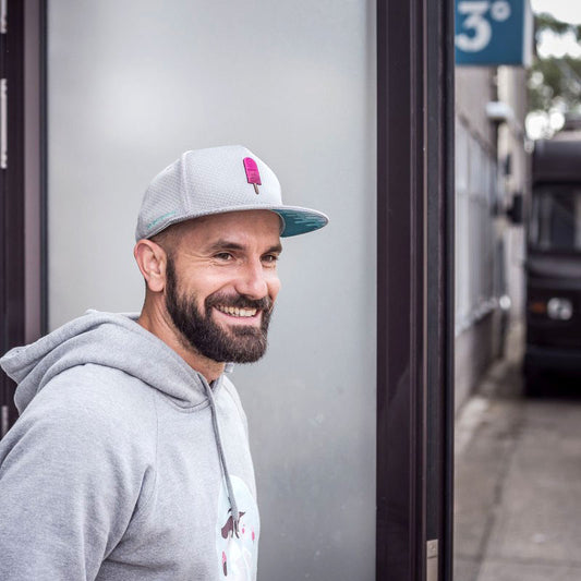 Blaubeer-Cheesecake Cap