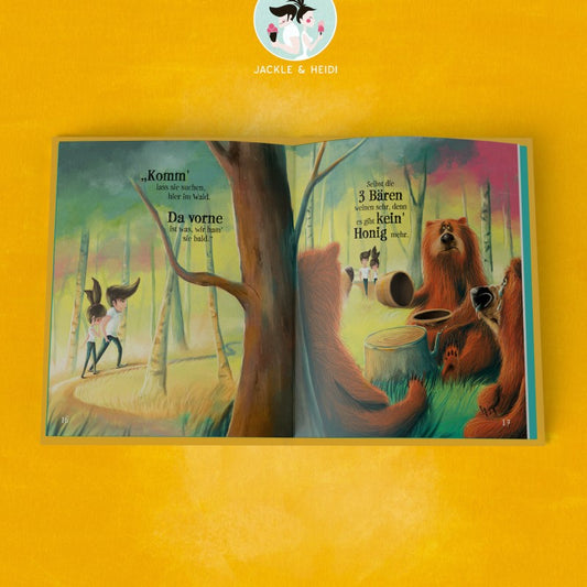 Auf der Suche nach der Sabienenkönigin- Innenseite